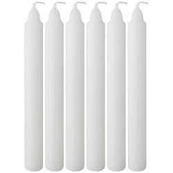 НАБОР СВЕЧЕЙ ИЗ 6 ШТУК "КЛАССИКА" ВЫСОТА 18 см