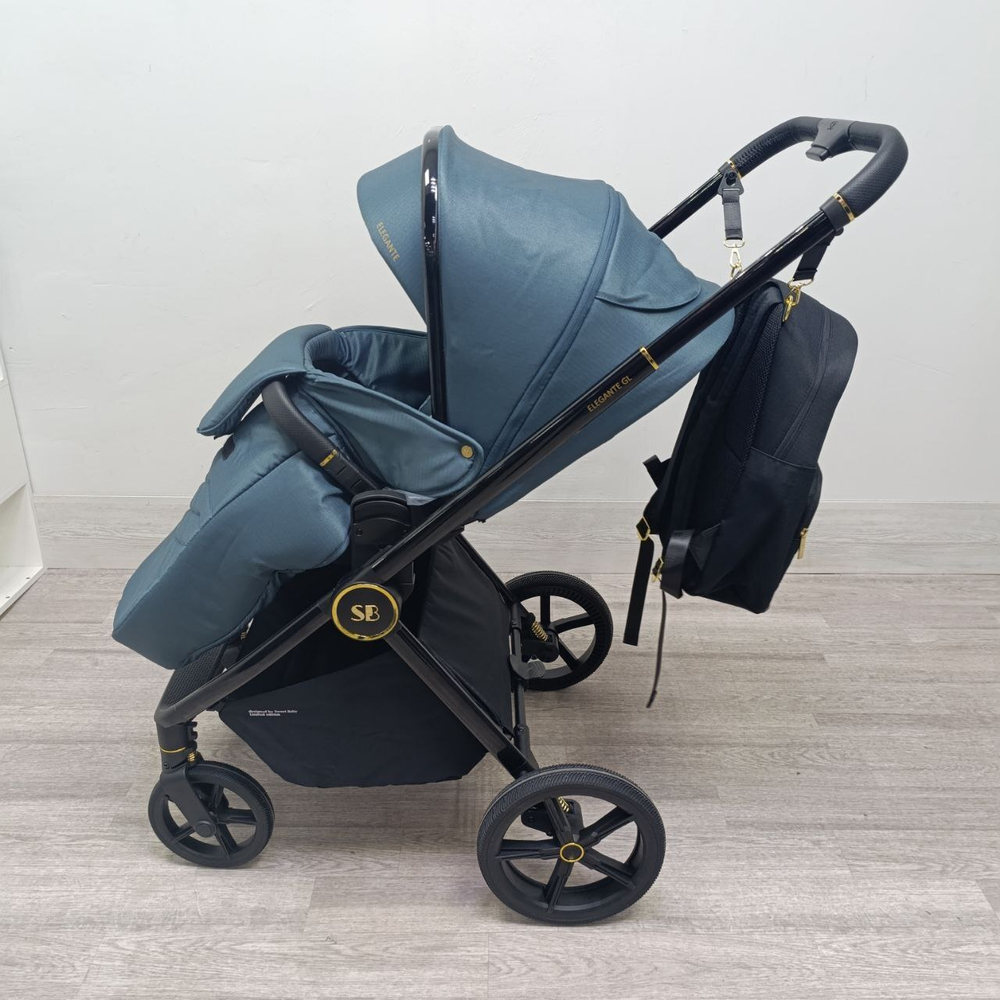 Коляска 2 в 1 Sweet Baby ELEGANTE синий (blue)