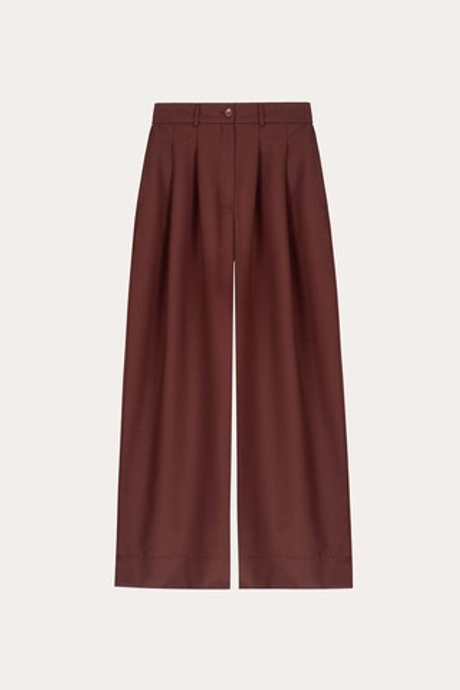 Брюки 0-образные из шерсти