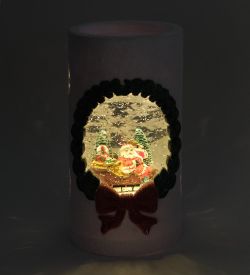 XM-853/1 Новогодняя миниатюра с подсветкой