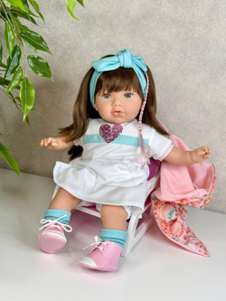 Кукла Marina and Pau 45cм Alina мягконабивная (M795K)