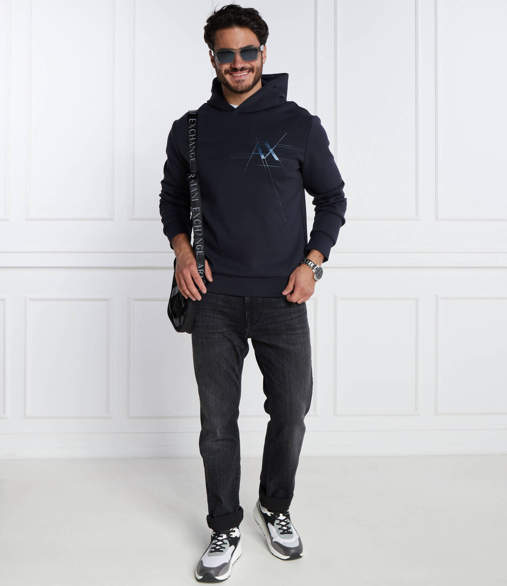 Худи Armani Exchange - темно-синий(6RZMKB ZJXBZ)