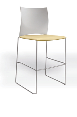 Web стул на полозьях кухонный/барный