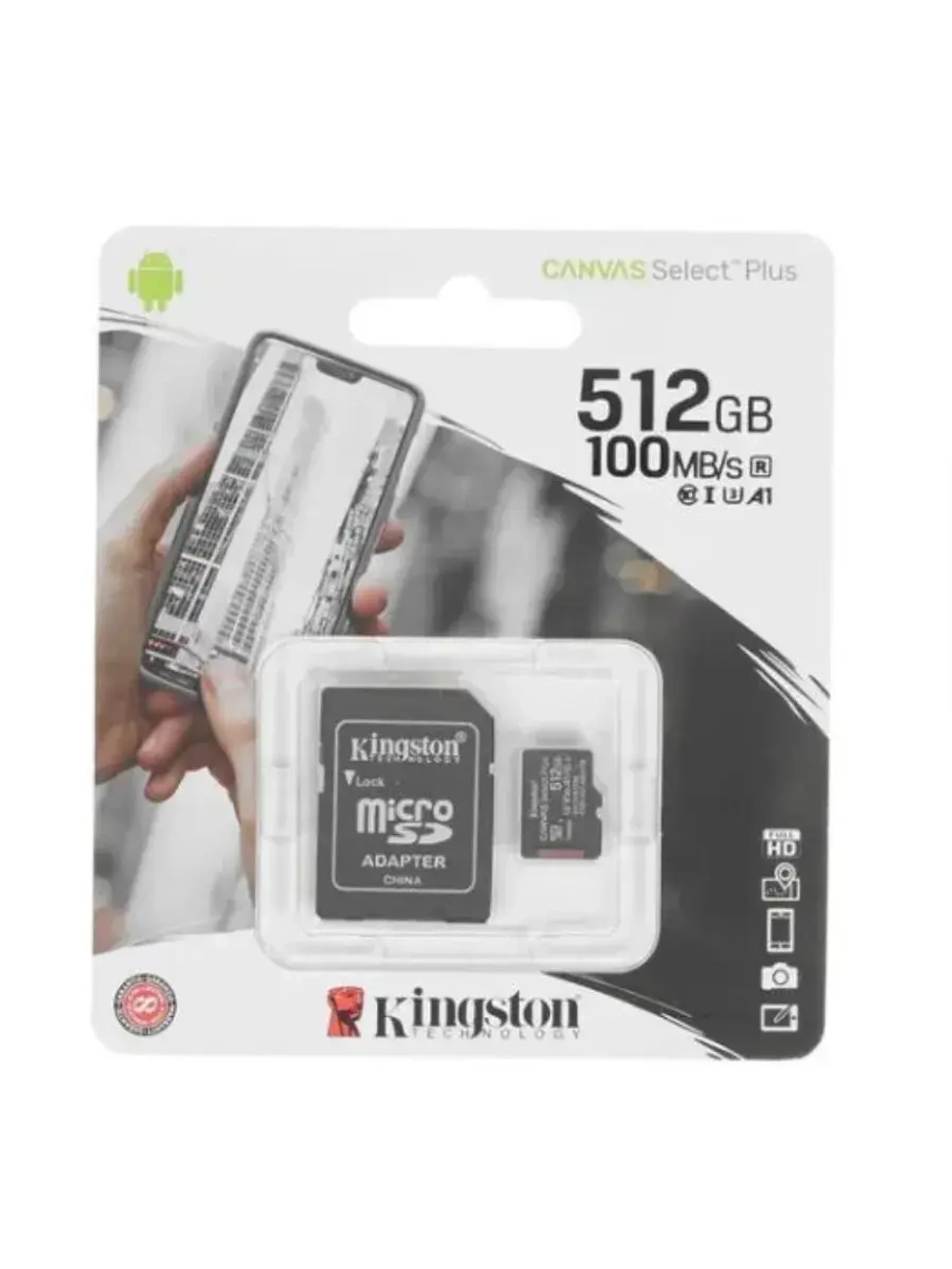 Карта памяти Canvas Select Plus SDCS2/512GB microSDXC 512 ГБ