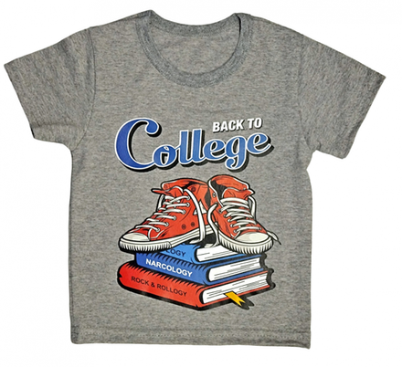 Футболка 411/12 (серая для мальчика)