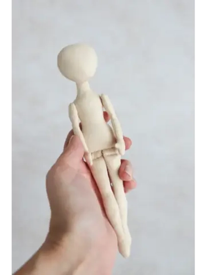 Набор для изготовления куклы, текстильное тело-заготовка