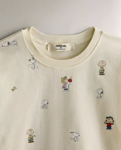 ZARA HOME ДЕТСКАЯ ПИЖАМА «PEANUTS™», СВЕТЛО-ЗЕЛЕНЫЙ