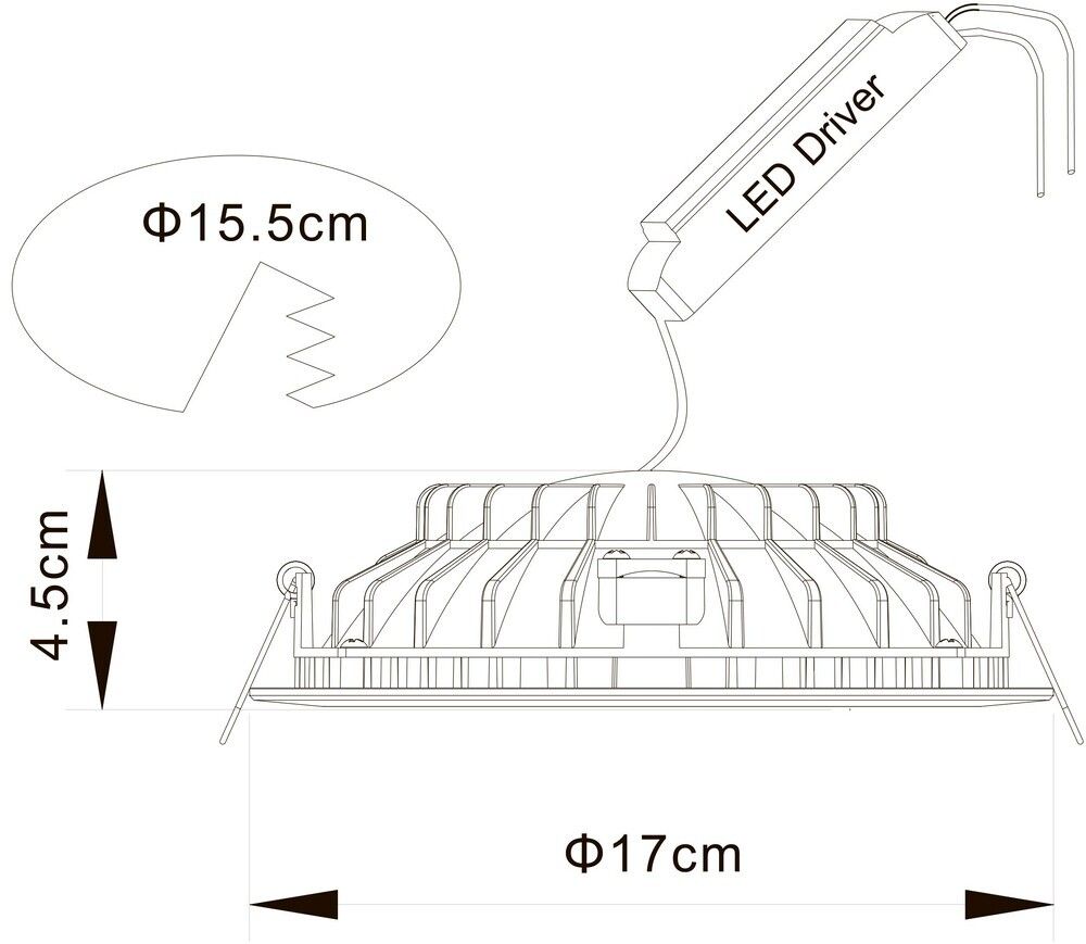 Точечный встраиваемый светильник Arte Lamp