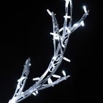 Композиция из светодиодных фигур "Семья оленей"