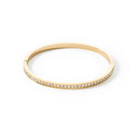 Браслет Coeur de Lion Crystal-Gold 19 см 0127/37-1816