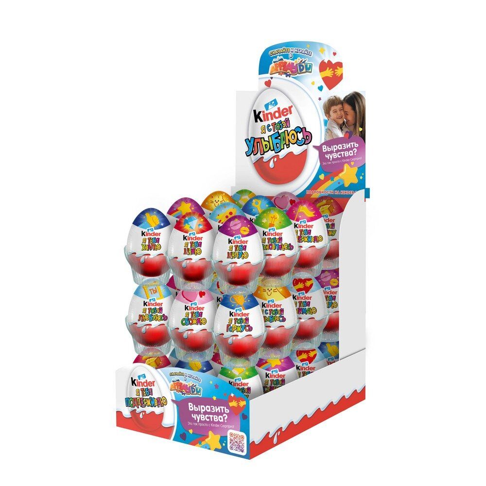 Коробка киндеров 36шт