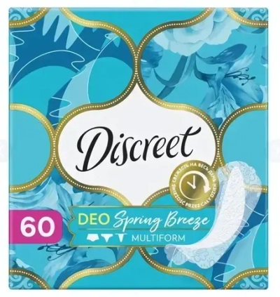 Дискрит прокладки ежеднев део Весениий Бриз 60 шт.