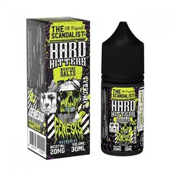 Жидкость The Scandalist Hardhitters Salt 2% STRONG 30 ml - Genesis Overdrive (Яблоко Мармелад)