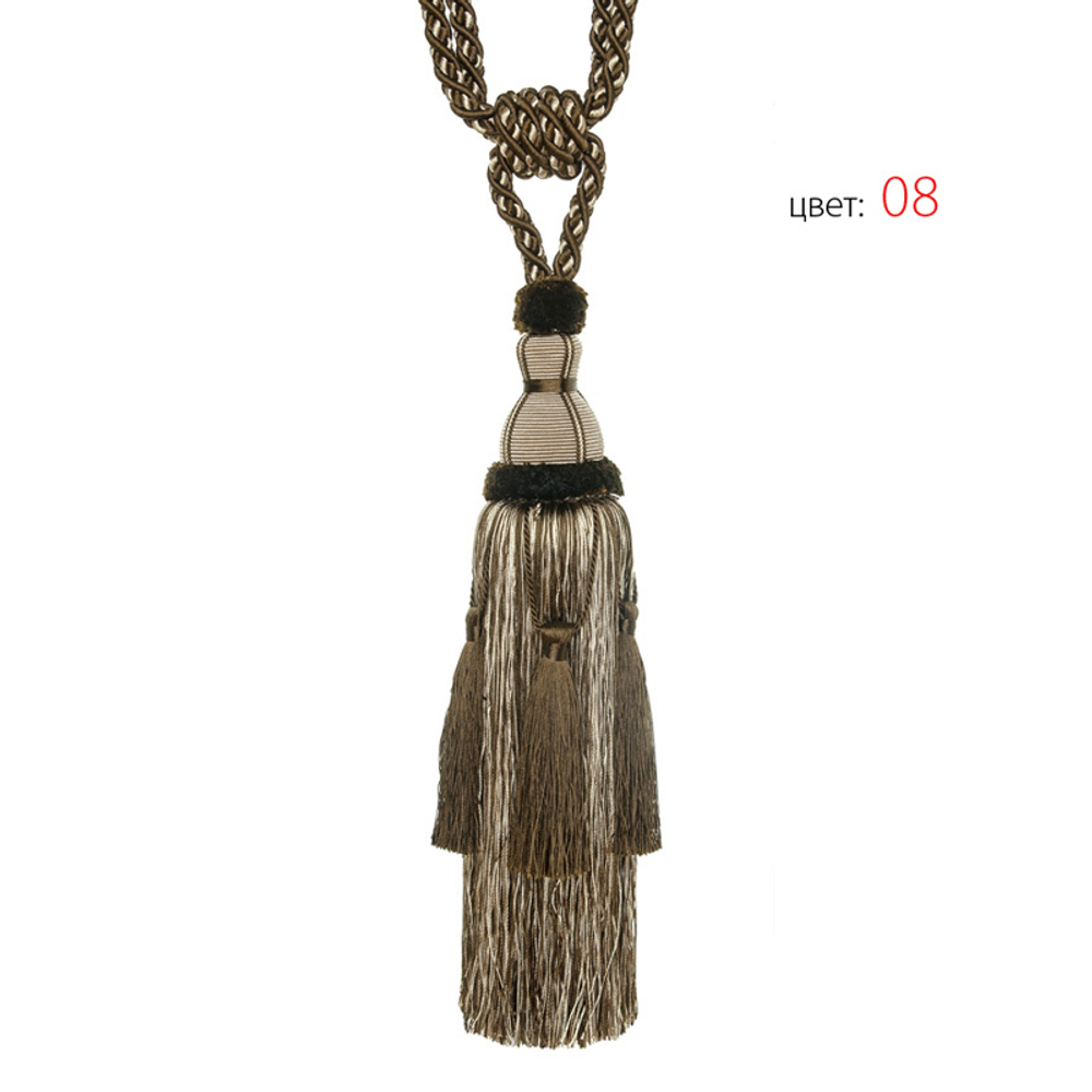 Кисть большая New Trimmings арт. DB 02558 col. 08 (высота кисти 31 см)