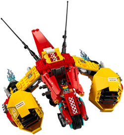 LEGO Monkie Kid: Реактивный самолёт Манки Кида 80008 — Monkie Kid's Cloud Jet — Лего Манки Кид