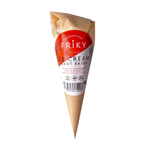 Мороженое в вафельном рожке Клубничное Friky, 60 г