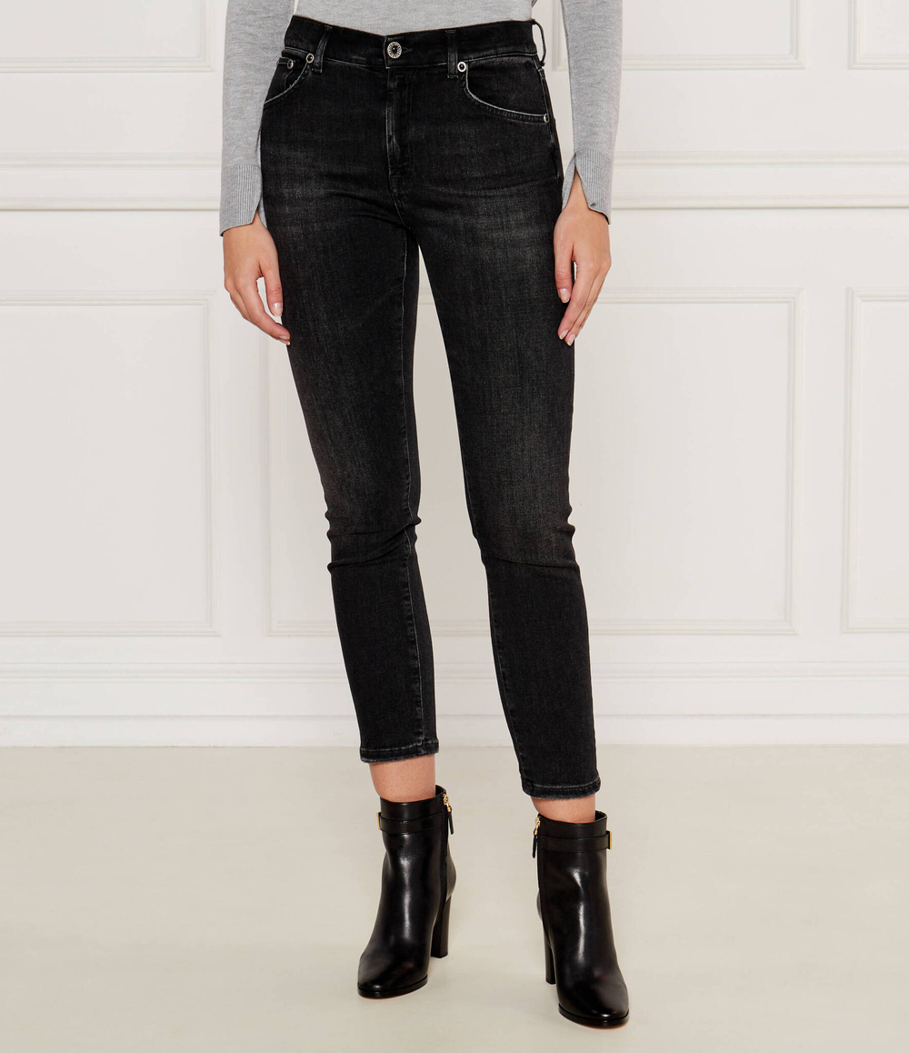 Джинсы DAILA DONDUP - made in Italy - черный(DP651 DSH338D HU3W)