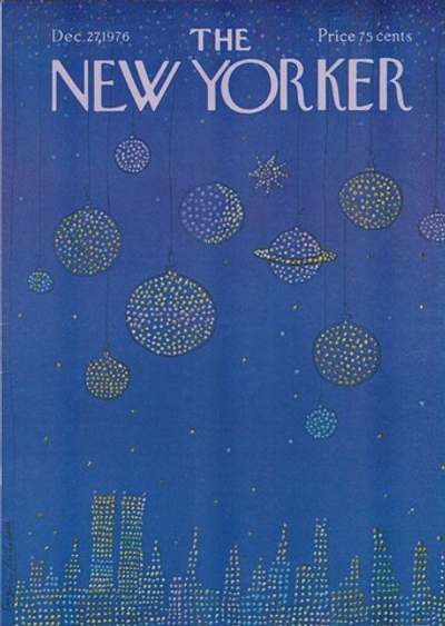 Журнал The New Yorker 27-12-1976, обложка