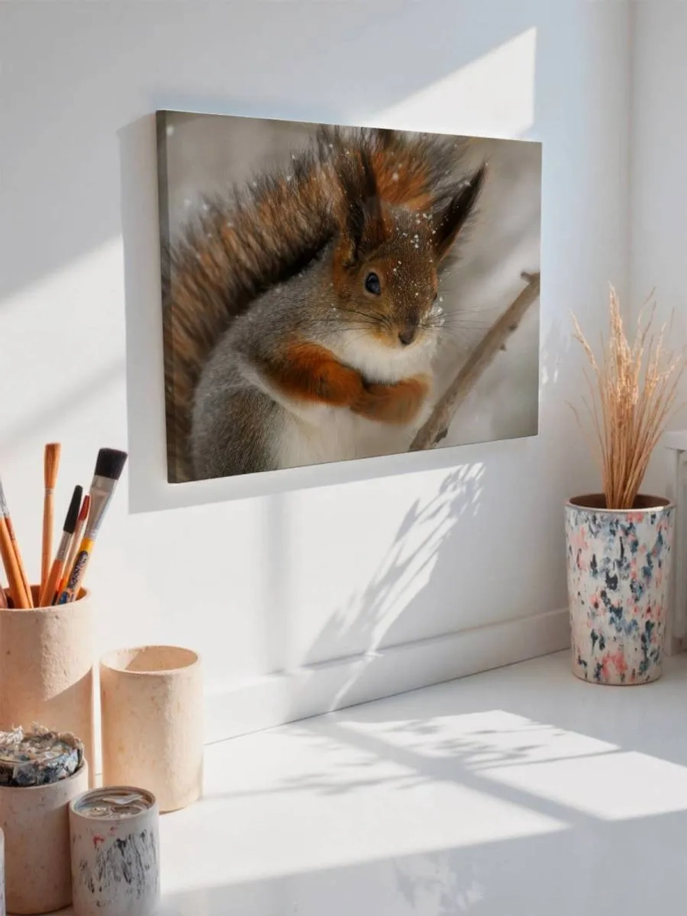 Картина на стену 40 X 50 Белка