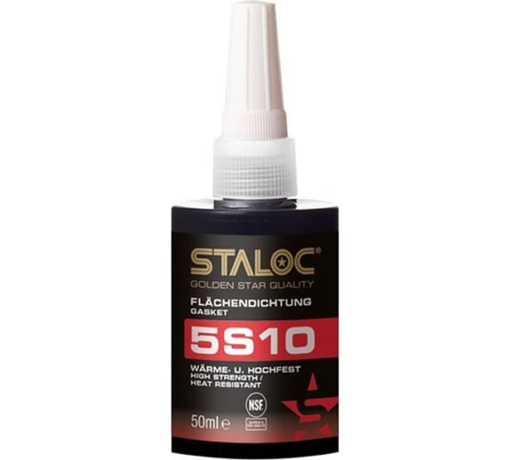Фланцевый герметик, термостойкий и высокопрочный STALOC 5s10 50 мл (СТАЛОК 5С10), с допуском NSF (НСФ)