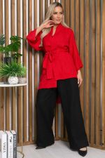 Жакет Свобода линий (красный) Б13218-16М LT Collection