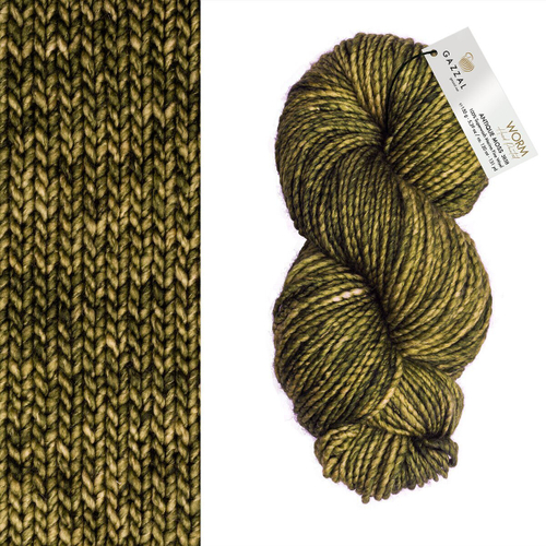 Пряжа Gazzal Worm (3858)