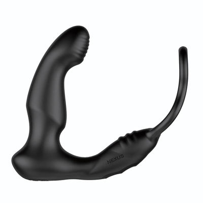Черный двухмоторный массажер простаты Nexus Simul8 Wave Edition (Цвет: черный)