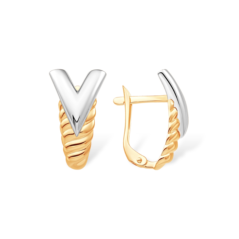 Серьги из золота 585 пробы