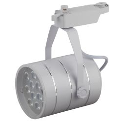 Трековый светильник однофазный ЭРА TR3 - 12 WH светодиодный 12Вт белый SMD | Однофазные светильники LED