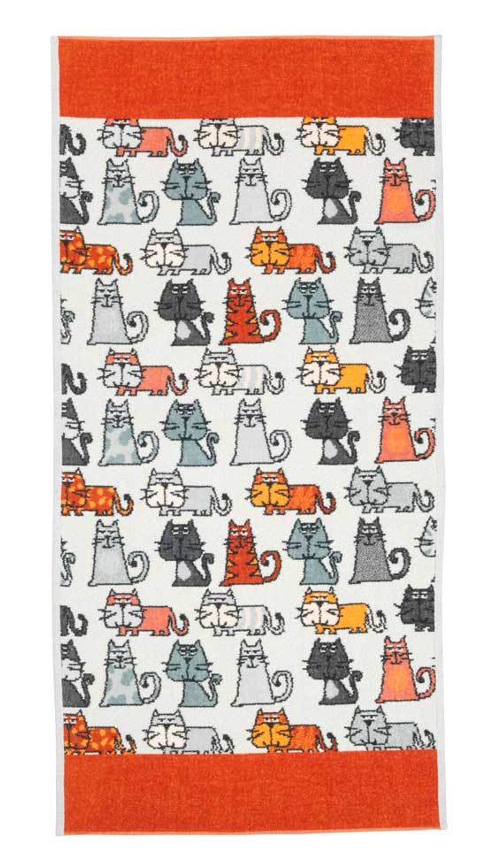 Полотенце 37x50 Feiler Cats 167 zimt Германия