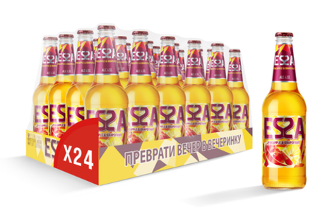 Пиво "ESSA" 0,45л. с/т (24шт., в упаковке)