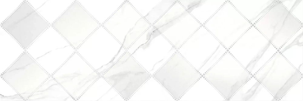 Декоративная плитка ALMA Ceramica DWU93LRD17R Laredo 30x90 белая глянцевая под мозаику