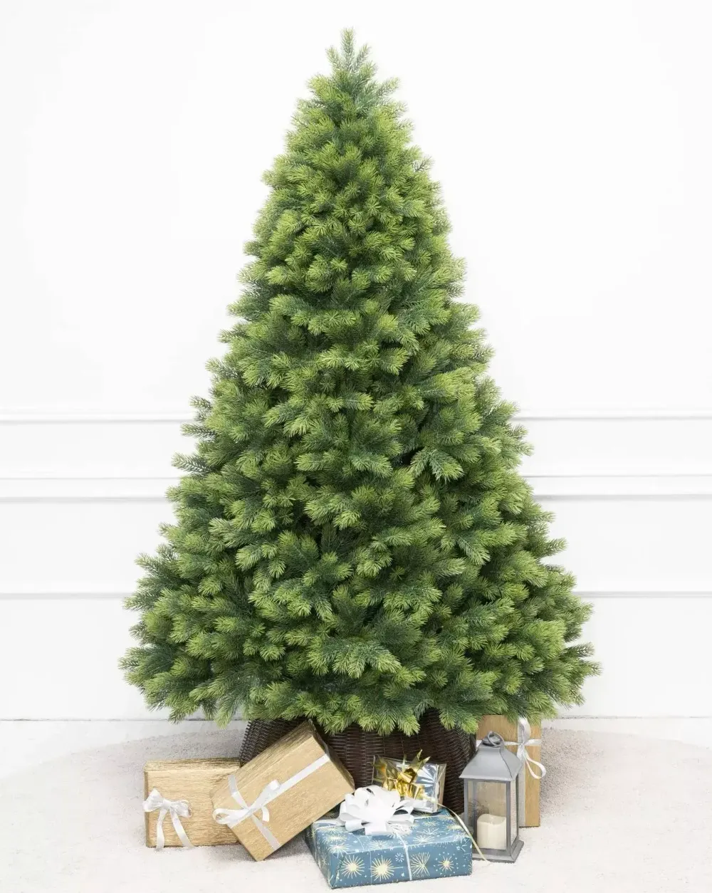 елка "таежная" хвоя литая двухцветная