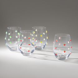 НАБОР СТАКАНОВ "FRUITY" ИЗ 4 ШТ. 520 МЛ