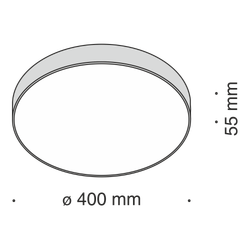 Накладной светильник Maytoni Technical C032CL-L48B4K