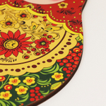 Доска разделочная сувенирная в русском стиле "Матрёшка", 15 x 23 см