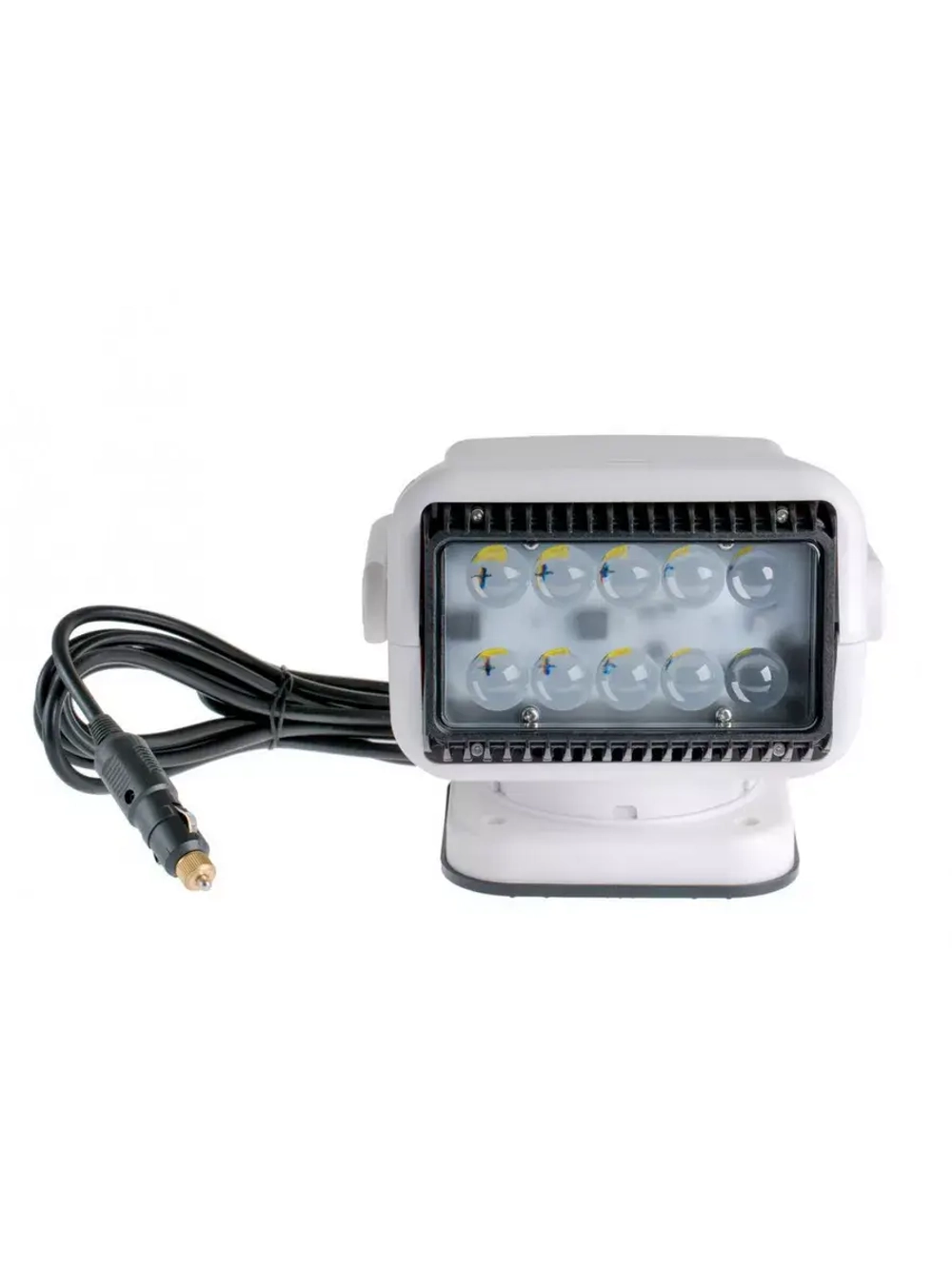Фара-искатель LED 10 шт, 50W 5000К 12V, с пультом