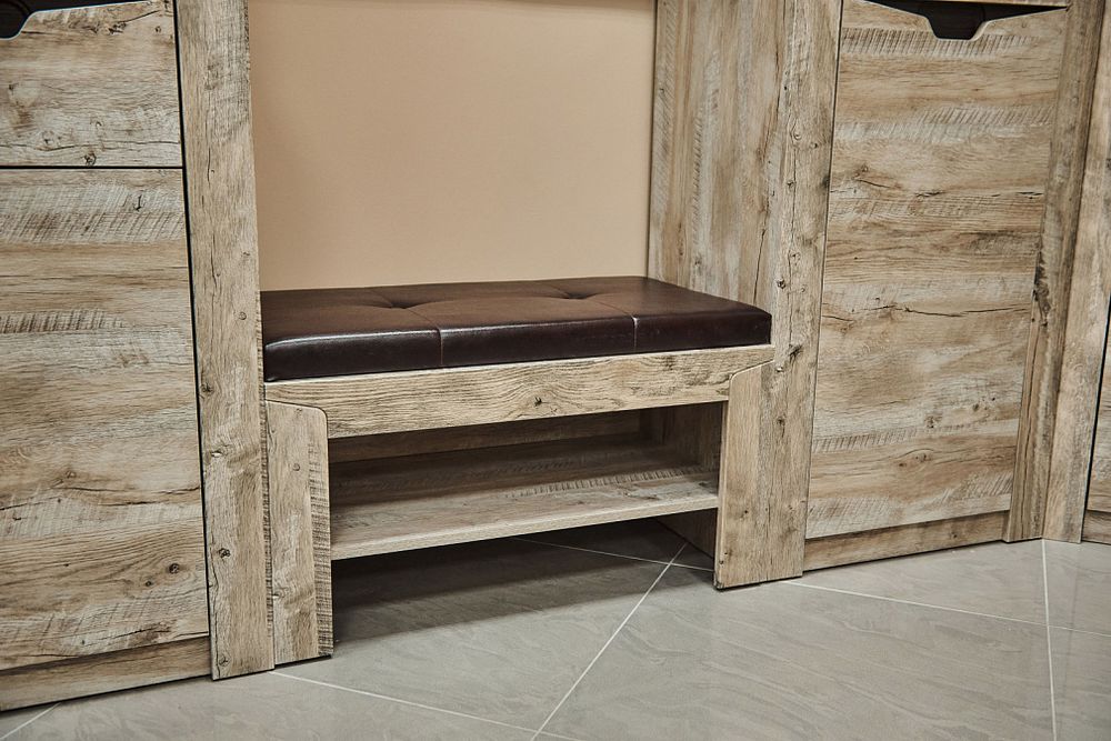 Хилтон Тумба вешалки + МЯГКИЙ ЭЛЕМЕНТ