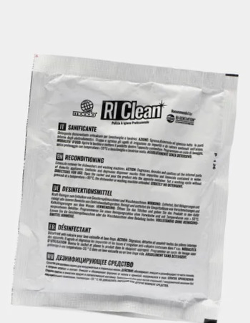 Очиститель накипи 12 пакетиков RiClean SANIFICANT 3 в 1 упаковка по 50гр 12 ПАКЕТИКОВ