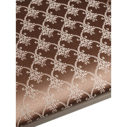 Банкетка "Классик" 350х490 дуб бежевый/коричневая патина/жаккард кремовый КБК49БК