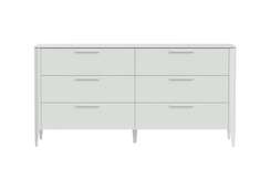 Комод Type 6 ящиков ширина 170 см (белый)