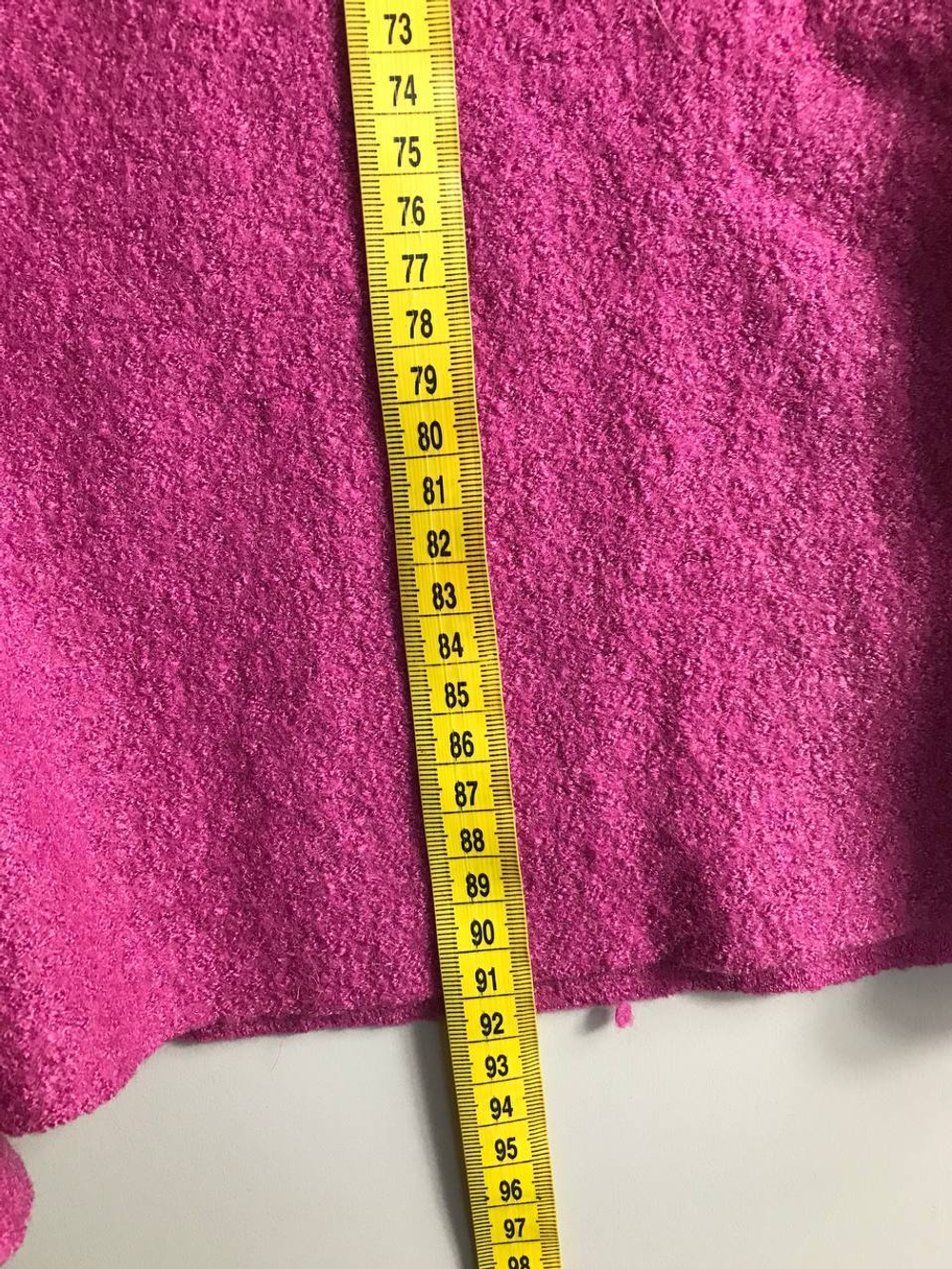 Пальто D-Va цвета фуксии, визуально на 44 размер