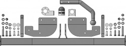 Фаркоп Motodor Hyundai Elantra, 2016 - 2020 (оцинк. Шар) арт.90911-A