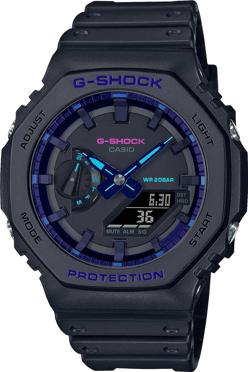 Часы Casio GA-2100VB-1AER