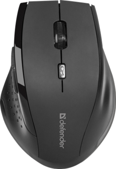 Мышь беспроводная Defender Accura MM-365 черный,6 кнопок,800-1200 dpi