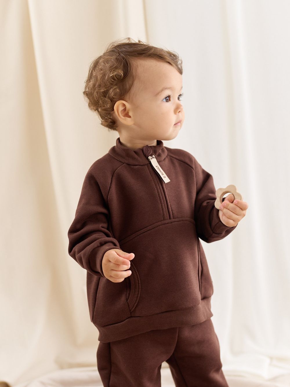 Костюм "Шоколад" утепленный без начеса 0+