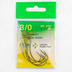 Крючок офсетный Fish Season 2315 BN Wide Range Worm (5шт/уп)
