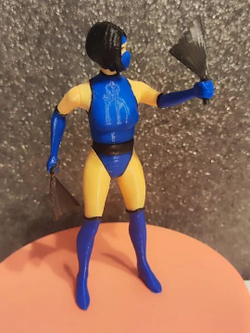 Подвижная фигурка "Китана" Mortal Kombat, пластик, цветная