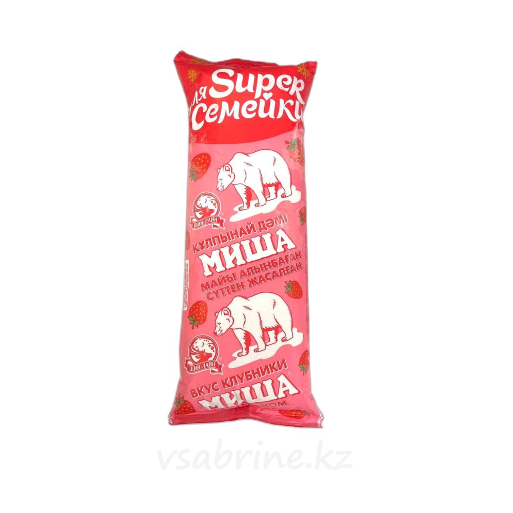 Мороженое Миша Клубника 800 гр