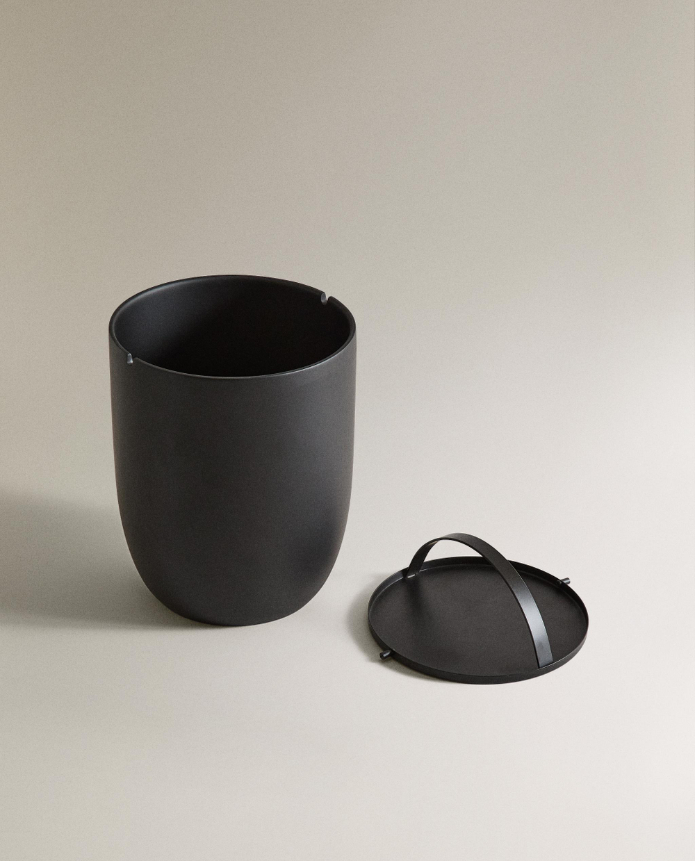 Zara Home ведро для мусора, смола, чёрный · 7531/743